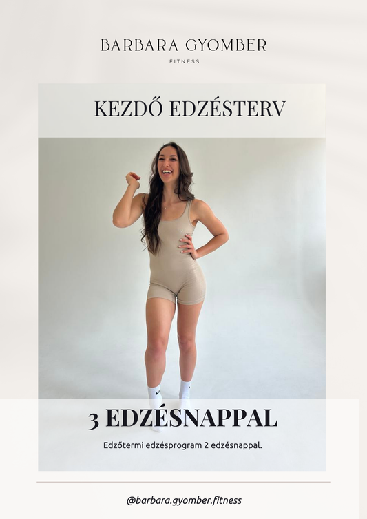 3 napos kezdő edzésterv